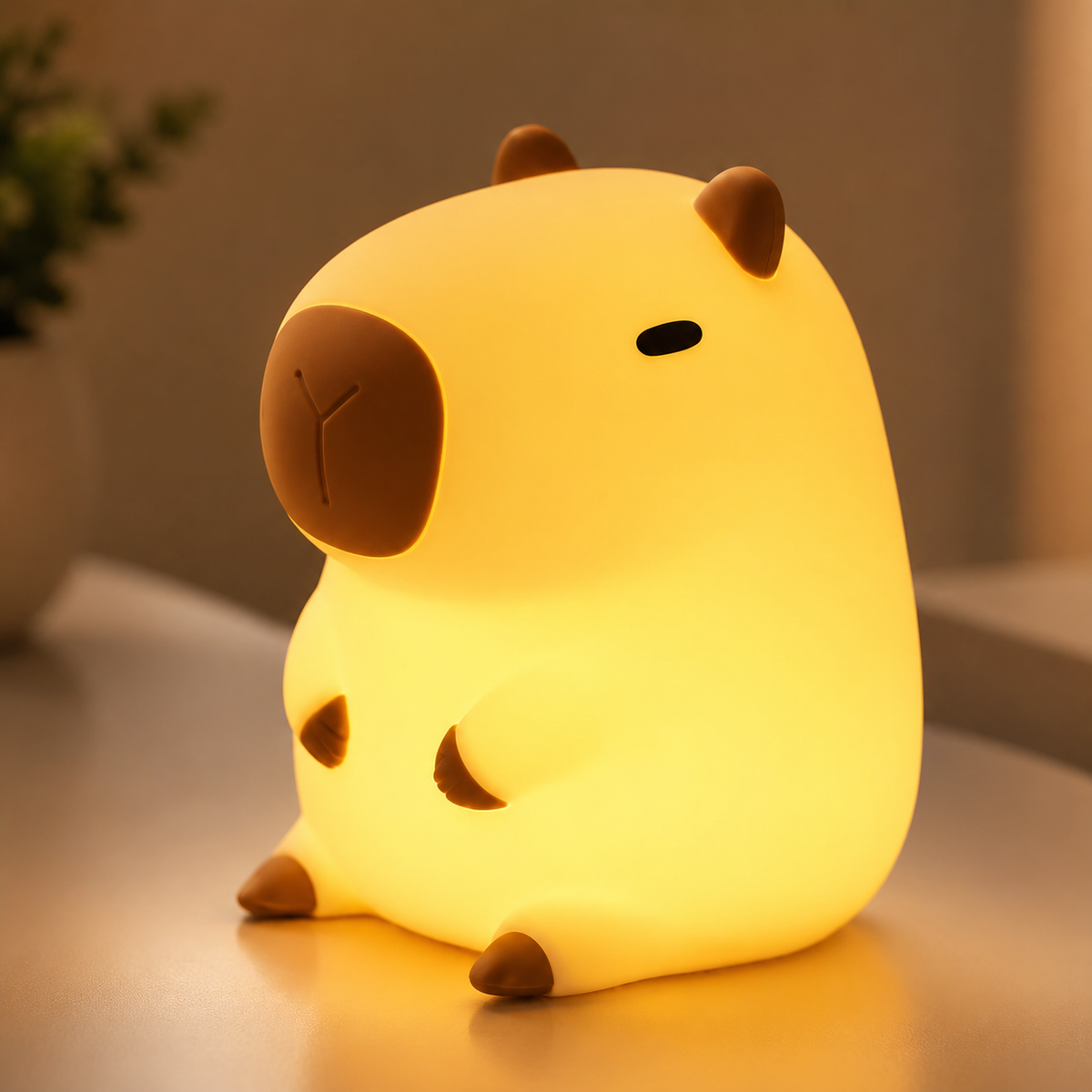 Lámpara Capibara con luz LED cálida | Velaris