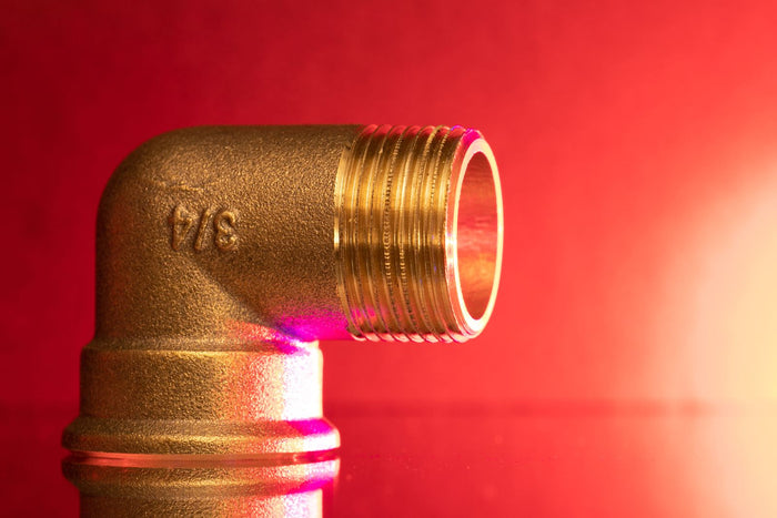 Set de Llaves de Paso FORTIS 1/2" Bronce (Pack x4)
